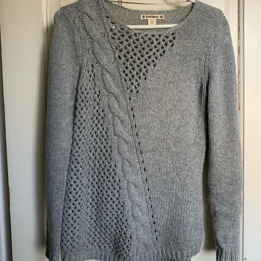 Gray Wool Sweater